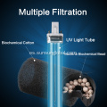 Bomba de filtro de agua con luz ultravioleta Sunsun Mini Aquarium